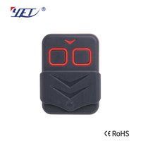 Télécommande universelle de garage 433 MHz avec coque coulissante, code d'apprentissage, pour ouverture de portail et de porte
