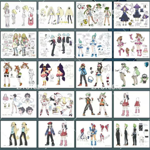 KY Boosterboks Carácter chino Dibujos animados Elf Ball Really New Town Episodio 1 Polaroid Trading Card Pokemoned Caja de refuerzo sellada - Product Image 3