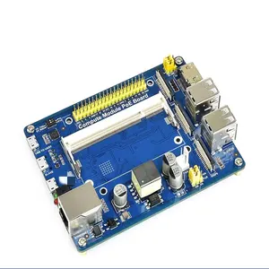 Module de calcul Raspberry PI Mini hôte CM3 + Lite carte d'extension POE à bord DSI/USB