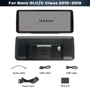 Rhythm 12.6 Inch Full Wrap Edge Linux Screen For Mercedes Benz GLC / C-Class 2015-2019 NTG 5 Seamless Fit Original Car Interior - Product Image 2