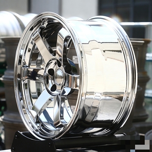 Jantes en alliage forgées monobloc personnalisées, couleur chrome, 6 branches, pour Rays Te37 VW Golf Toyota <span class=keywords><strong>Aygo</strong></span> Skoda Octavia - Product Image 6