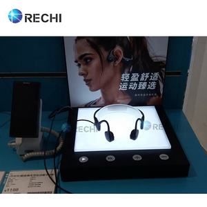 <span class=keywords><strong>Support</strong></span> d'affichage pour écouteurs et casques <span class=keywords><strong>en</strong></span> acrylique personnalisé RECHI, présentoir pour produits <span class=keywords><strong>audio</strong></span>, présentoir de vente au détail POS - Product Image 2