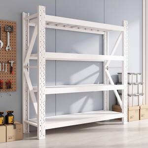 Étagère <span class=keywords><strong>de</strong></span> stockage industrielle légère et durable YZ, longue durée <span class=keywords><strong>de</strong></span> <span class=keywords><strong>vie</strong></span>, unité d'étagère en acier sans boulons facilement reconfigurable - Product Image 2