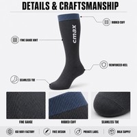 Fabricant de chaussettes de compression sur mesure OEM ODM Fournisseur en gros de marques privées Conception gratuite Usine certifiée ISO 9001