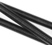 All Threaded Rod Alloy Steel Black Finish Metric&inch Size All Thread Stud Bolt for Construction Machinery Industry