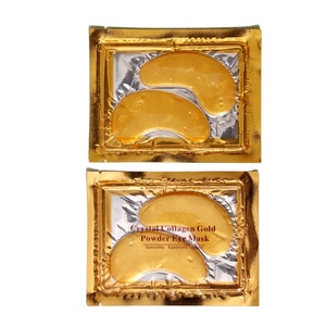 Produit tendance en gros 2025 soins de santé de haute qualité refroidissant 24k collagène or patchs anti-rides pour les yeux masque facial - Product Image 5