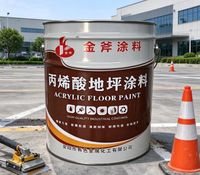 Peinture pour sols en ciment, ateliers, usines, parkings – Couche de finition résistante à l'usure et imperméable