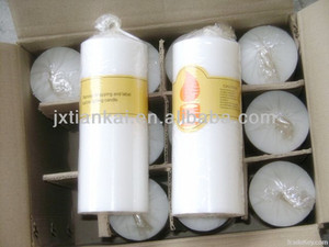 Hôtel de mariage blanc taille différente européen grand pilier blanc ivoire bougies <span class=keywords><strong>bougie</strong></span> <span class=keywords><strong>cylindrique</strong></span> pour la décoration de la maison - Product Image 2