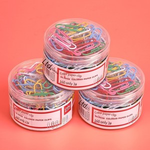 Deli HXZ-2 giấy <span class=keywords><strong>Clip</strong></span> dễ thương thời trang mà<span class=keywords><strong>u</strong></span> BIB văn phòng Nguồn cung cấp pin thumbtack hình chữ <span class=keywords><strong>U</strong></span> Hàng kim loại <span class=keywords><strong>Clip</strong></span> - Product Image 6