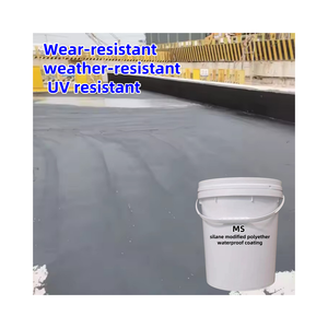 Revêtement imperméable <span class=keywords><strong>MS</strong></span> résistant aux UV et à haute élasticité Revêtement imperméable au silane modifié aux polymères <span class=keywords><strong>MS</strong></span> pour toitures en béton - Product Image 5