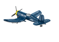 Juego de bloques de construcción de avión Corsair F4U, 767 Uds., Kits de modelo de avión, colección de juguetes, regalos de Navidad y cumpleaños para niños y adultos