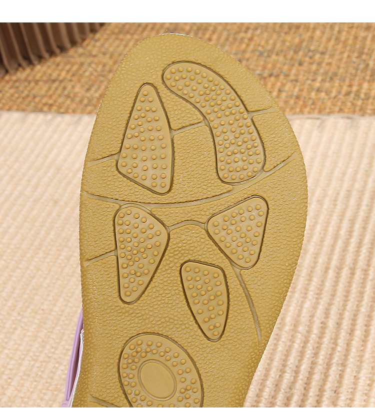 2022 New Fashion Bohemian Sandals Women's Cross-border Braided Large Size Summer Flat Shoes