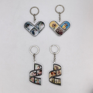 Customized Transparent Acrylic Photo Album <b>Keychain</b> Bag Original Manufacturer's Creative Hanging Decoration Plastic Crafts - Product Image 6