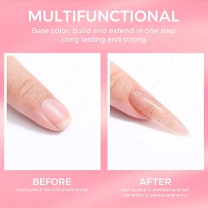 JTING Gel Constructor de Uñas con Brillo, Diseño Libre, 12 Colores, Gel Constructor para Uñas, Esmalte de Uñas con Brillo, TPO Hema Free, Gel para Arte de Uñas - Product Image 5