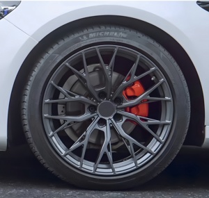 XINLAI Deep Concave20 21 pouces monobloc brossé jantes de voiture noires 5X114.3 22x10 17x12 17x14 roues forgées roues de voiture de course pour Benz - Product Image 2