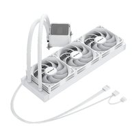 Refroidisseur d'eau ARGB COOLLEO ICE Mirror 360 WH 300W TDP avec roulement fluide, garantie 3 ans, pour Intel LGA1700/1851 pour boîtier d'ordinateur