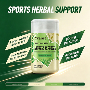Gélules de soutien sportif à base d'Herbe de chèvre cornée 800mg 90 gélules – Améliore les performances sportives et la nutrition quotidienne pour hommes actifs – Usage quotidien - Product Image 6