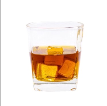 K-6050 Custom Logo Promotional Square Shot Glass With Printing For Souvenir Gift Mini Square Shot Glass