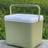 Glacière de camping isolée portable moderne pour la pêche en plein air pour fruits de mer Street Vending Car-Venting for Food Beverages Ice