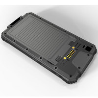 Scanner PDA industriel robuste Android 13 IP68 4G NFC Biométrique Empreinte digitale 8 Go 128 Go Code-barres GPS 5000 mAh pour le travail sur le terrain