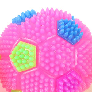 Lampe de football LED 7,5 cm de diamètre, jouet interactif pour animaux de compagnie, jouet de mouvement - Product Image 2