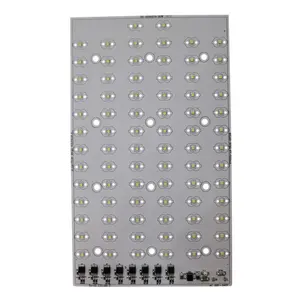 CE RoHs认证100 lm/W AC 220V EMC 3030 LED DOB无人驾驶60W LED方形PCB PCBA线性模块，用于LED路灯