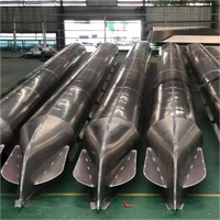 Tubes de ponton flottant hermétiques en aluminium de 3mm pour la position du moteur hors-bord pour la navigation de plaisance, le surf et l'artisanat.