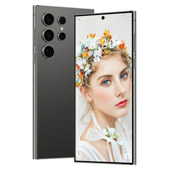 2025 New Year Gift Fold Design S25 Ultra+ 5g Smartphone Quick Charge Qwerty Keyboard Big Battery Cell Mobile Phone