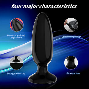 2025 adulte Gay Silicone Plug Anal jouets hommes Massage de la <span class=keywords><strong>Prostate</strong></span> lisse gros gode Anal Plug - Product Image 2