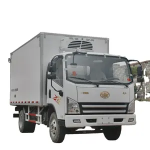 中国有名なFAW VHRHD-18度120HP冷凍貨物冷蔵庫トラック
