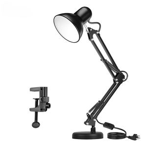 Truyền thống kẹp Clip sợi đốt E27 Bóng đèn kim loại làm việc đèn đọc sách kim loại cổ điển khung nghiên cứu LED bảng Bàn đèn - Product Image 1