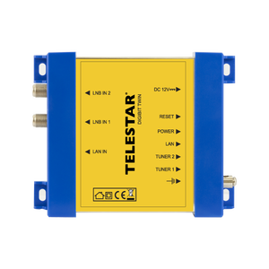 Telestar DIGIBIT - Conmutador Múltiple para Satélite Doble, 1 Entrada y 2 Salidas - Product Image 1