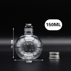 Lebensmittelechte PET-Kunststoff-Getränkeflasche Runde Form Ideal für Saft, Wasser und Erfrischungen Langlebige und Leichte Verpackung - Product Image 6