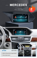 Nouvelle arrivée 8.8 pouces OEM style Android 13 moniteur à écran tactile de voiture mise à niveau GPS Carplay Android AUTO pour Mercedes Benz W212