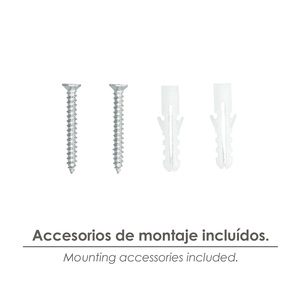 Staffa regolabile per scaffale Pelican 1/35 mm. Bianco (1 pezzo) - Product Image 3