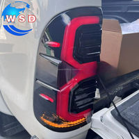 2pcs ABS Fumée Noir LED Tial Lights Feu Arrière de Voiture pour TOYOTA HILUX VIGO 2008-2012 Autres Accessoires Extérieurs