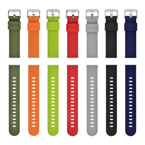 Bracelet de montre en silicone à libération rapide interchangeable pour montres intelligentes - Product Image 1