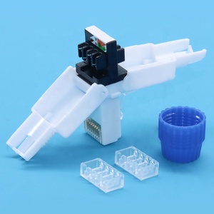 <strong>Tool</strong> Free Cat6a Unshielded Rj45 Modular Plug Termination Cat6a <strong>Ethernet</strong> Jack Installing Cat6 Toolless RJ45 Cable Connector - Product Image 5
