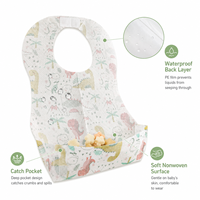 Bavoirs jetables OEM avec poche de récupération, emballés individuellement, imperméables, portables, pour bébés – Fournisseur Fabricant