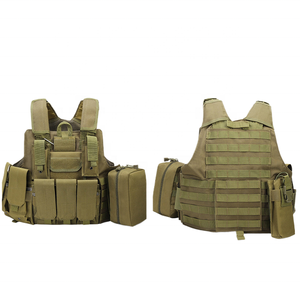 Chaleco Táctico Ligero de Camuflaje Azul, 600d+ Oxford, Portaplacas, Mochila Táctica para Exteriores, Anti-Impactos, Chaleco de Entrenamiento, Bandolera de Seguridad - Product Image 1