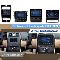 Autoradio multimédia Carplay Auto 10.26 pouces pour Maserati Quattroporte 2004-2020 Qualcomm 665 Android 13 8 cœurs GPS Navigation DSP