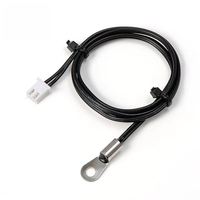 Capteur de température à montage en surface 5K 10k 100k 3950 pour plaque chauffante d'alimentation, longueur de câble sur mesure, capteur de température filaire