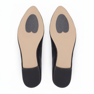 Adesivo per scarpe antiscivolo Hillmate 45x65 2P/scarpe cuore grigio - Product Image 1