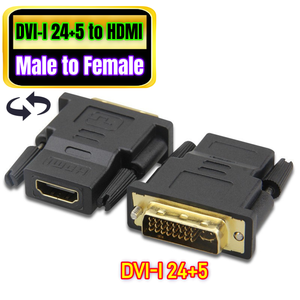 <span class=keywords><strong>DVI</strong></span> Để <span class=keywords><strong>HDMI</strong></span> Adapter <span class=keywords><strong>DVI</strong></span>-D 24 + <span class=keywords><strong>1</strong></span> Nam Để <span class=keywords><strong>HDMI</strong></span> Nữ Cáp Kết Nối Chuyển Đổi Cho Máy Chiếu <span class=keywords><strong>HDMI</strong></span> Để <span class=keywords><strong>DVI</strong></span>-I 24 + 5 Bi-directional - Product Image 5