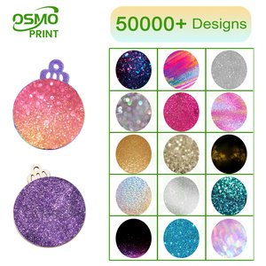 Pegatinas UV DTF de Flores Osmo, Calcomanías de Flores, Adornos Navideños, Calcomanías Redondas de 2.75 Pulgadas, Calcomanías Pequeñas - Product Image 3