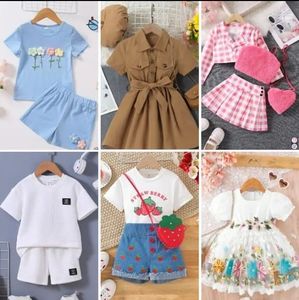 Conjuntos de Verano para Bebés y Niños, Surtidos, Estilos Variados, Conjuntos de Pantalones Cortos para Niños, Entrega Aleatoria, Venta al por Mayor - Product Image 3