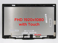 Montaje de digitalizador de pantalla táctil lcd para ordenador portátil, reemplazo de pantalla para Lenovo ThinkPad X1 Yoga 3ª generación 2018 20LD 20LE 20LF 20LG 14,0