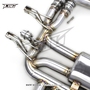 Tubos de <span class=keywords><strong>escape</strong></span> Catback para <span class=keywords><strong>BMW</strong></span> M3 <span class=keywords><strong>E46</strong></span> 2004-2006 Racing Sistema de silenciador de tubo de <span class=keywords><strong>escape</strong></span> de acero inoxidable - Product Image 2