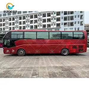 중고 코치 Yutong 브랜드 6112 2015 년 럭셔리 45-58 좌석 사용 코치 관광 버스 한국 가격