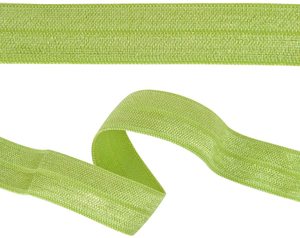 Đầy Màu sắc 15mm đàn hồi ràng buộc ban nhạc xuống áo khoác Cuff thiên vị băng sáng bóng gấp trên đàn hồi cho quà tặng vải cho mũ nón tóc quan hệ - Product Image 5